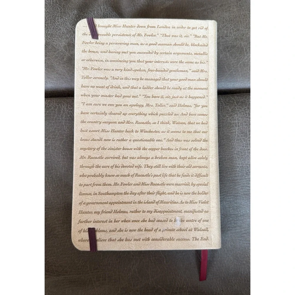Canterbury Classics A Novel Journal The Adventures Of Sherlock Holmes Hardcover